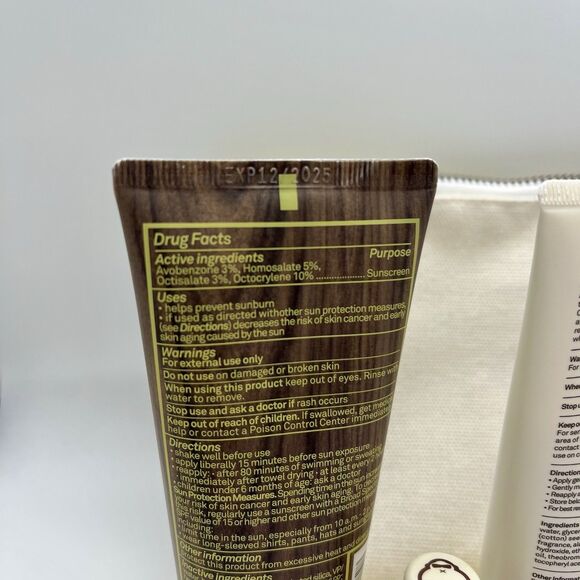 NWOT Sun Bum Day Tripper Travel Set w/Aloe Lotion, Sunscreen, Lip Balm SPF 30 - Picture 3 of 6